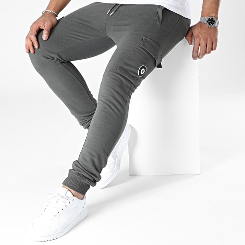 Pantalon Jogging Town Champion Gris Anthracite