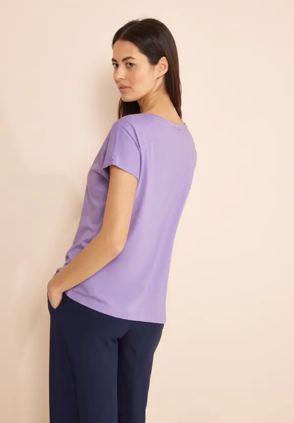 T-Shirt mit Wording - smell of lavender
