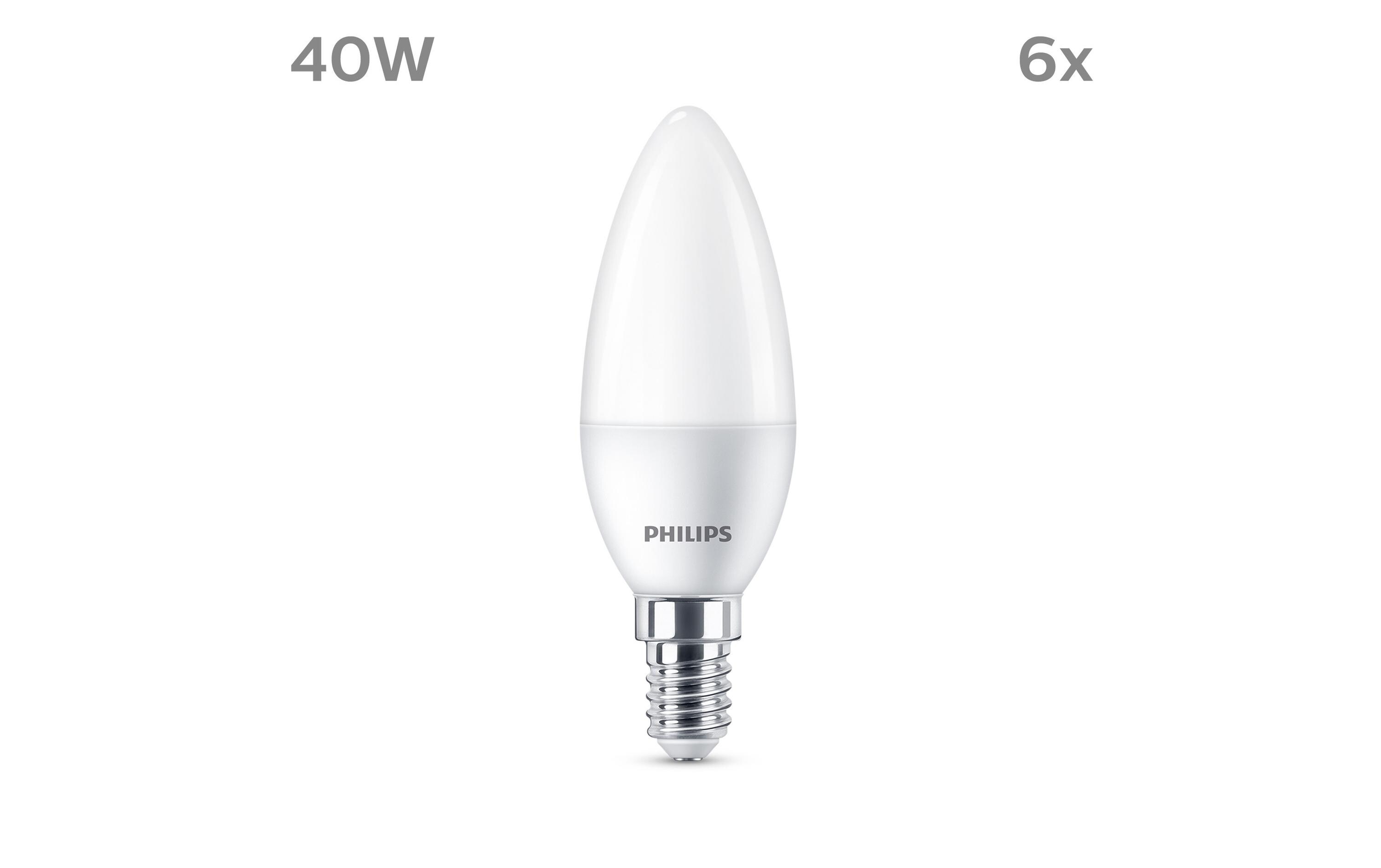 Lampe LED 40W B35 E14 WW FR ND 3CT/6 EC WarmweissClassic LED E14 Lampe