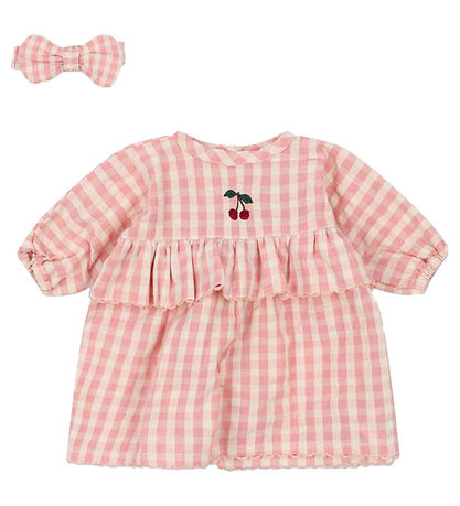 Konges Sløjd Dukket?j - Powder Pink Check
