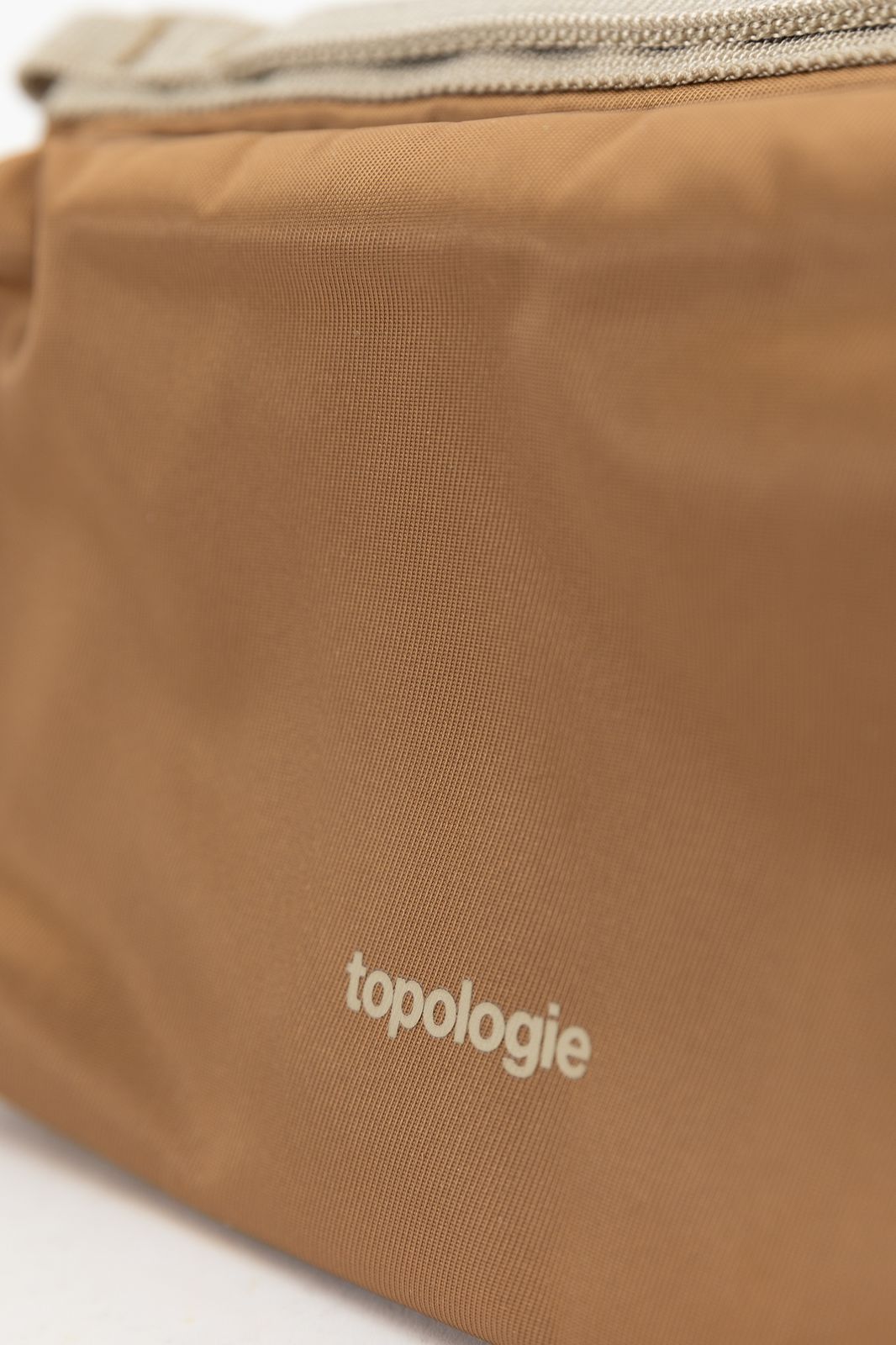 Topologie bruine waterfles tas