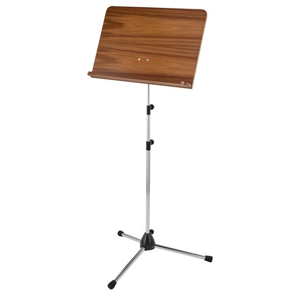 K&M 118/4 Orchesternotenpult Nussbaum
