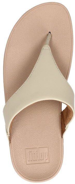 Fitflop Lulu Leather Toepost gebroken wit
