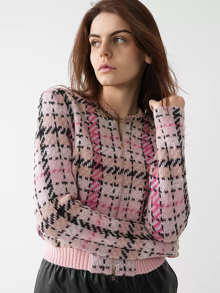 MARC CAIN Strickjacke  rosa