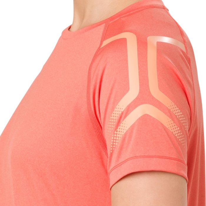 Asics Dame T-shirts Icon Short Sleeve T-shirt Orange