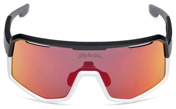 Lunettes Unisexe Spiuk Profit V3 Blanc/Noir - Verres Rouge