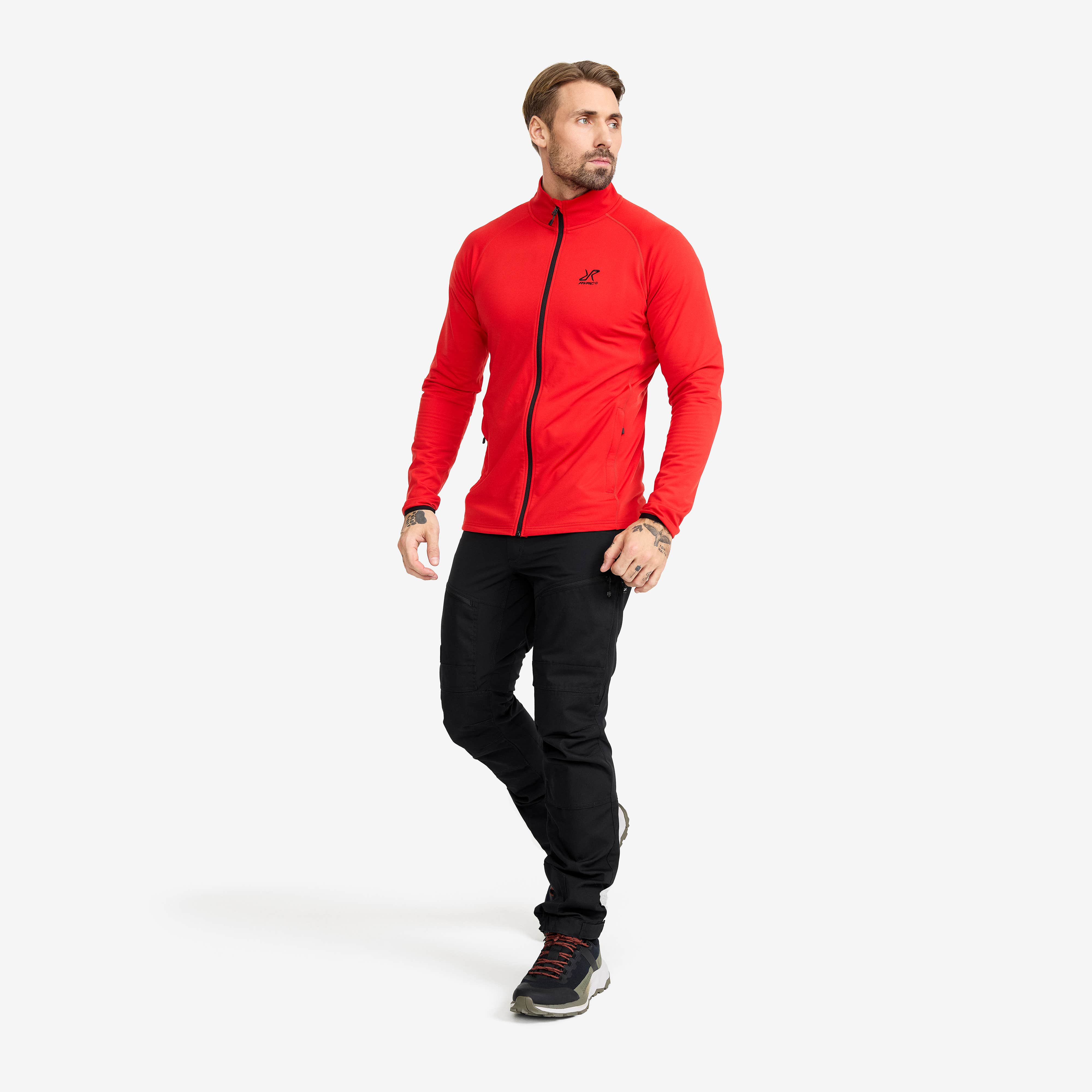 Evolution Light Stretch Fleece Herre Aura Orange
