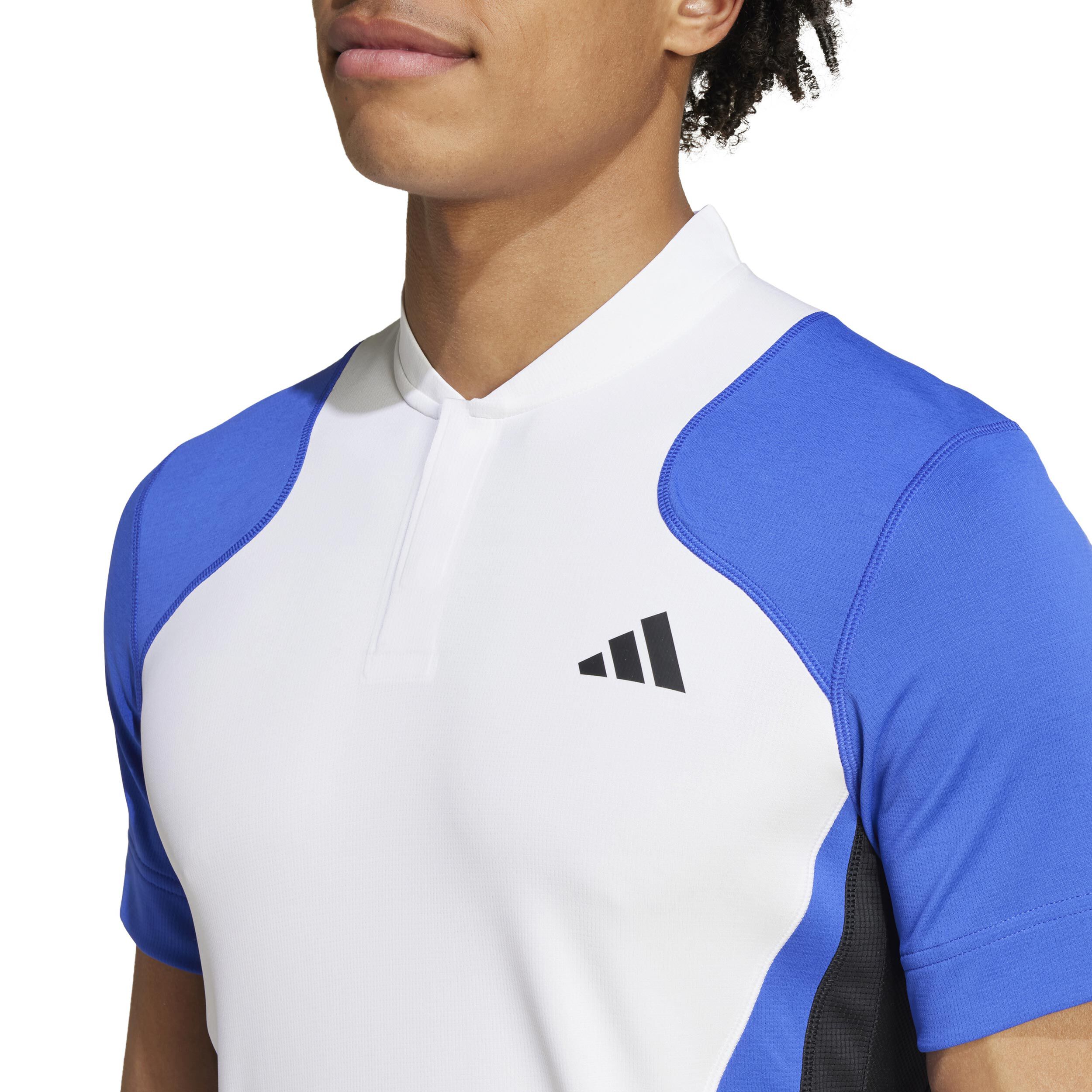 adidas Freelift FR Pro Polo Hommes - Blanc , Multicouleur