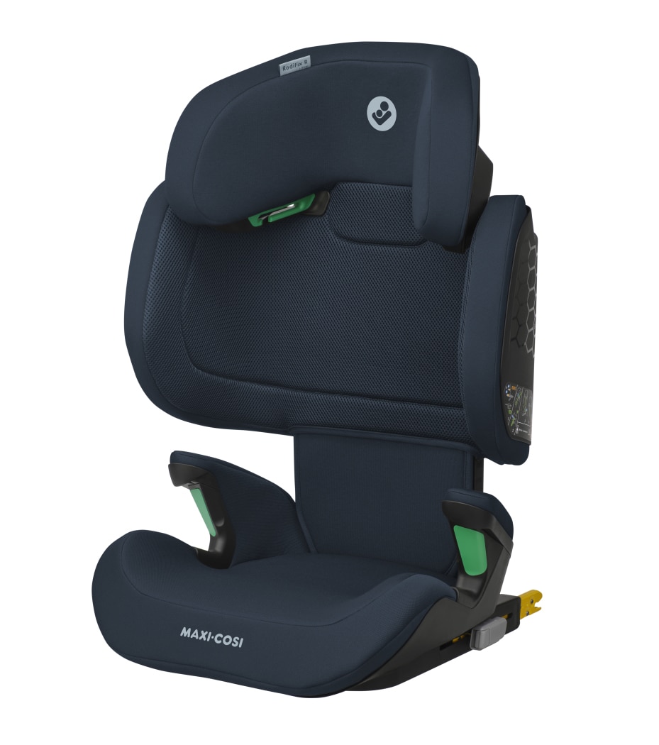 RodiFix R i-Size 3.5 - 12 Y  100 - 150 cm  15 - 36 kg    G-CELL Seitenaufprallschutz |    Mitwachsender Kindersitz |    ISOFIX Installation |    ClimaFlow zur Temperaturregulierung |