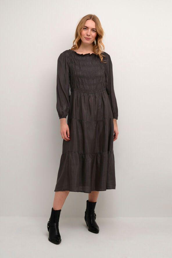 Cream CRHenva Dress - Zally Fit Asphalt