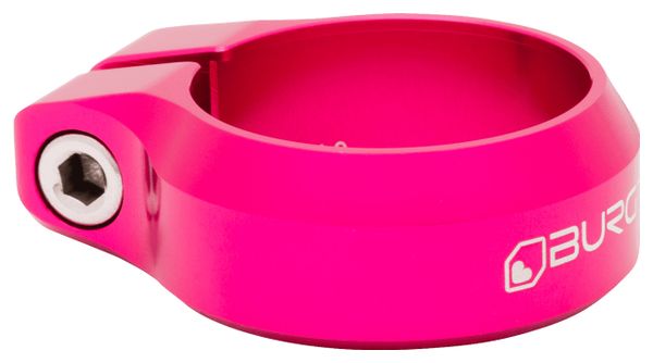 Collier de Selle Burgtec Aluminium Rose