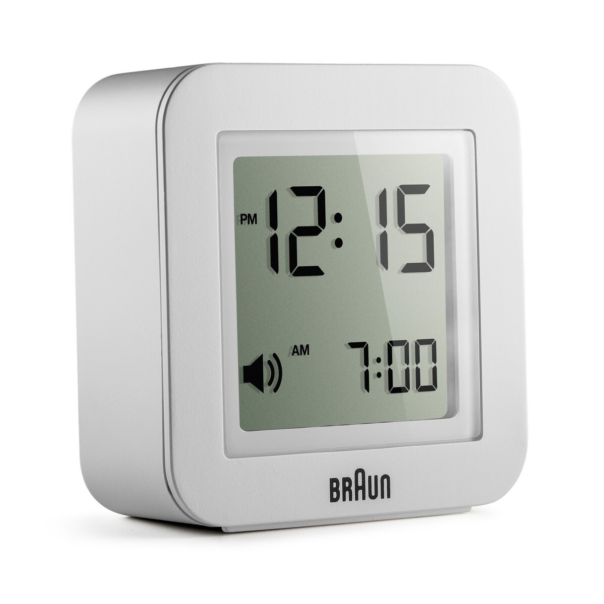 Braun liten vekkerklokke digital BNC018WH