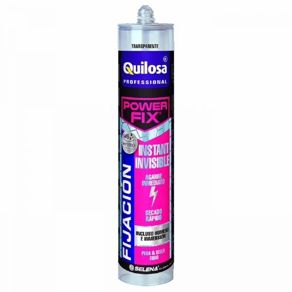 Quilosa Power Fix Instant 290ml Transparente - QLS.10045462
