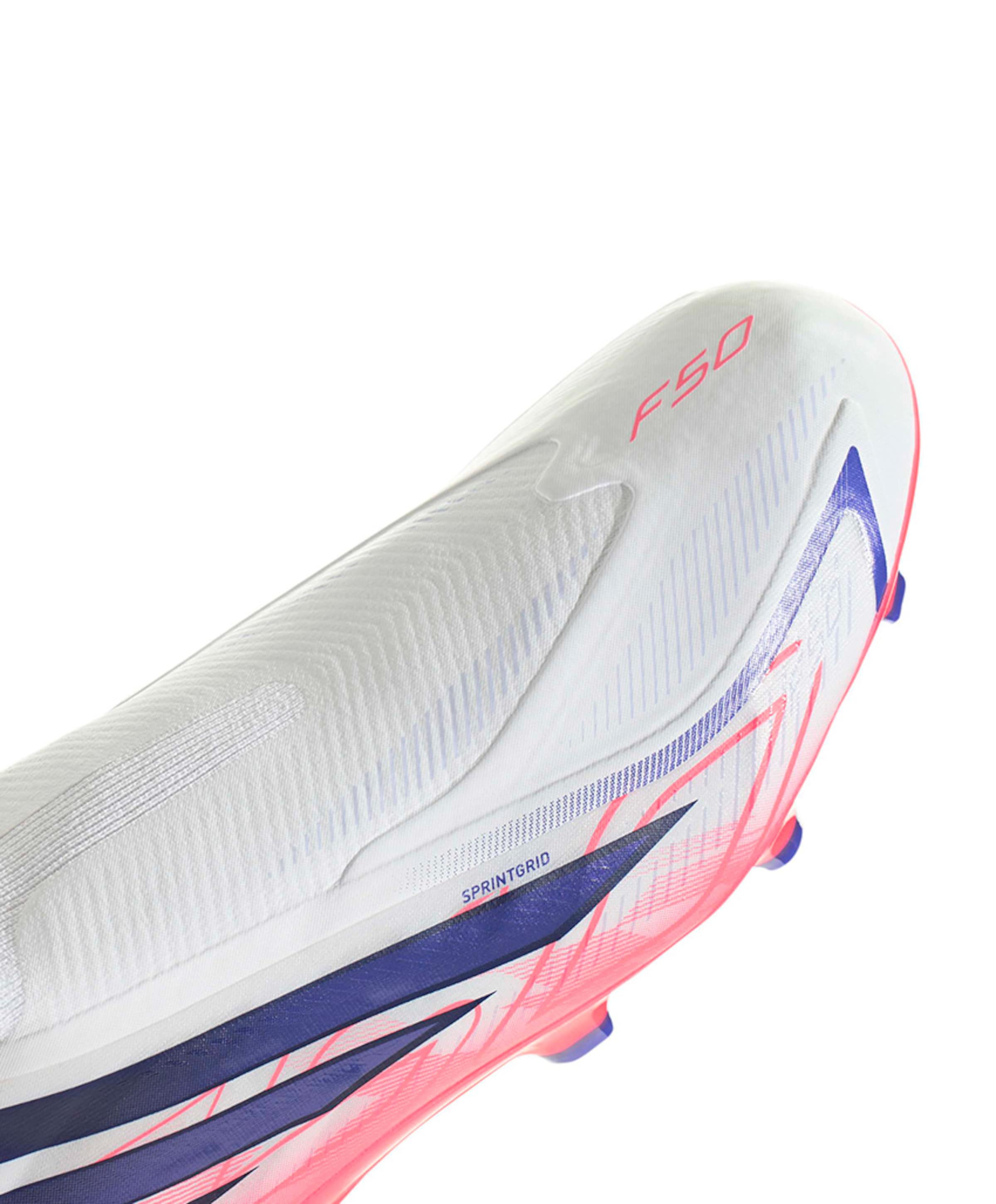 Adidas F50 Hyperfast League Ll Fg heren voetbalschoenen wit