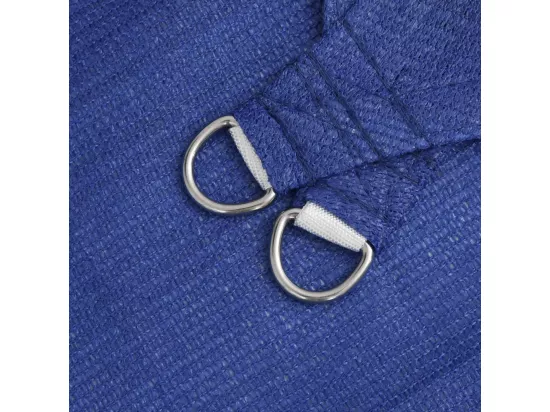 Voile d'ombrage 160 g/m² rectangulaire bleu 2,5x5 m PEHD