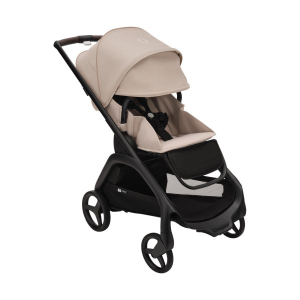 Bugaboo Dragonfly Kinderwagen - Black / Desert Taupe