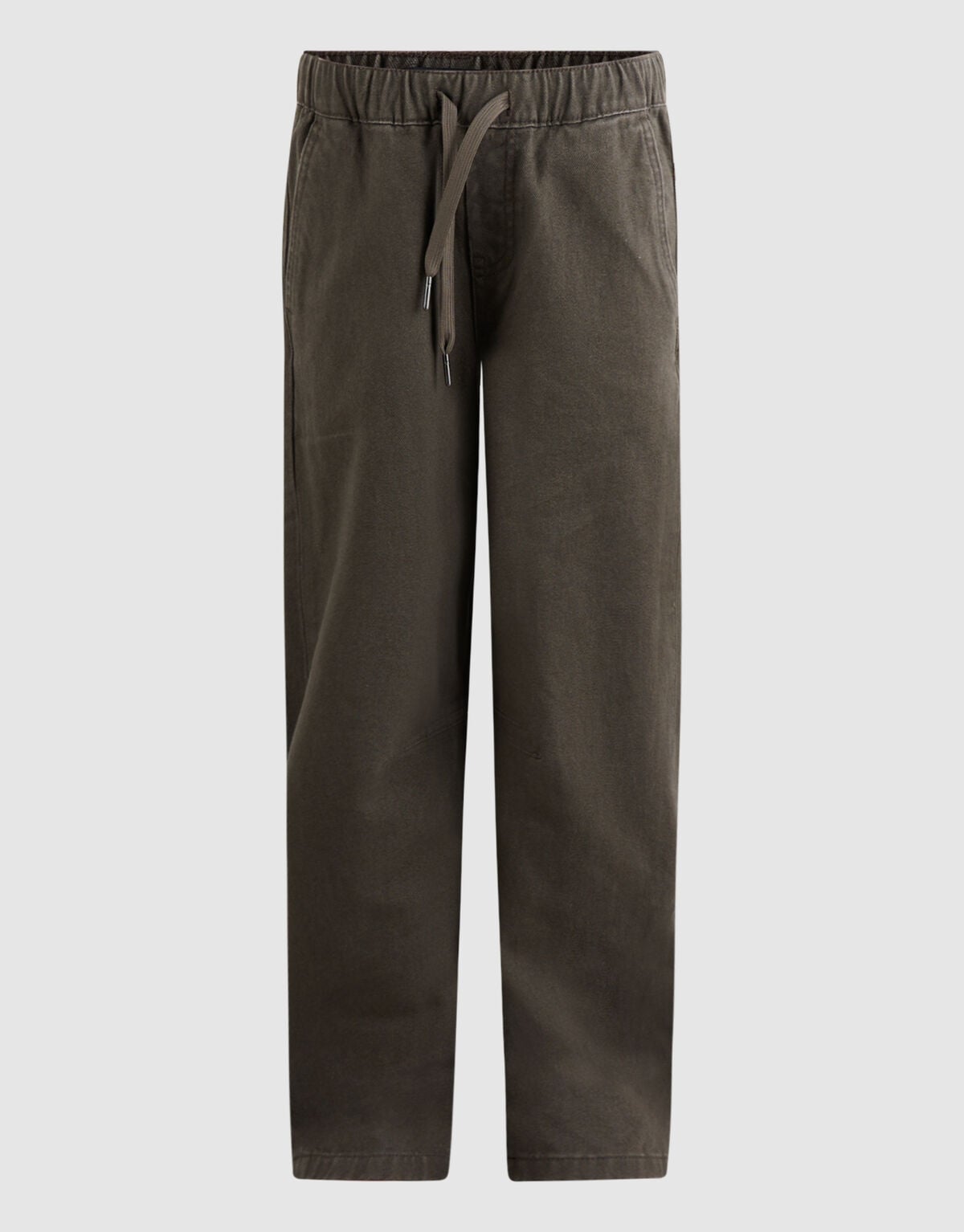 Twill Barrel Fit Broek Donkergroen