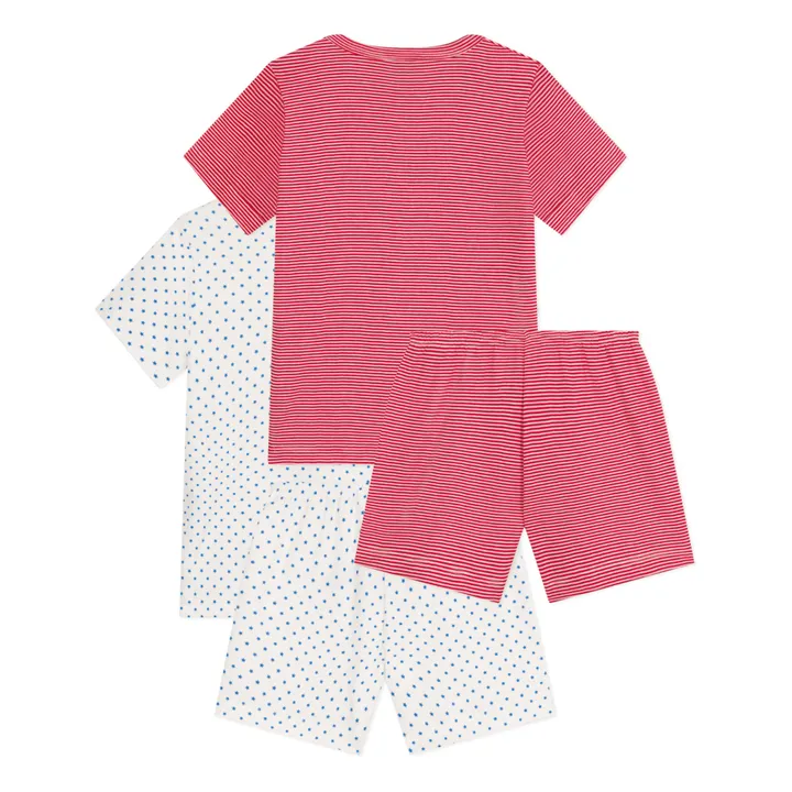 Petit Bateau Lot 2 Pyjamas Shorts | Blanc