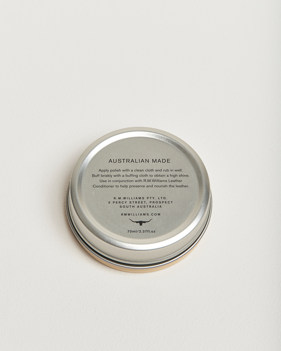 R.M.Williams Stockman's Boot Polish 70ml Natural