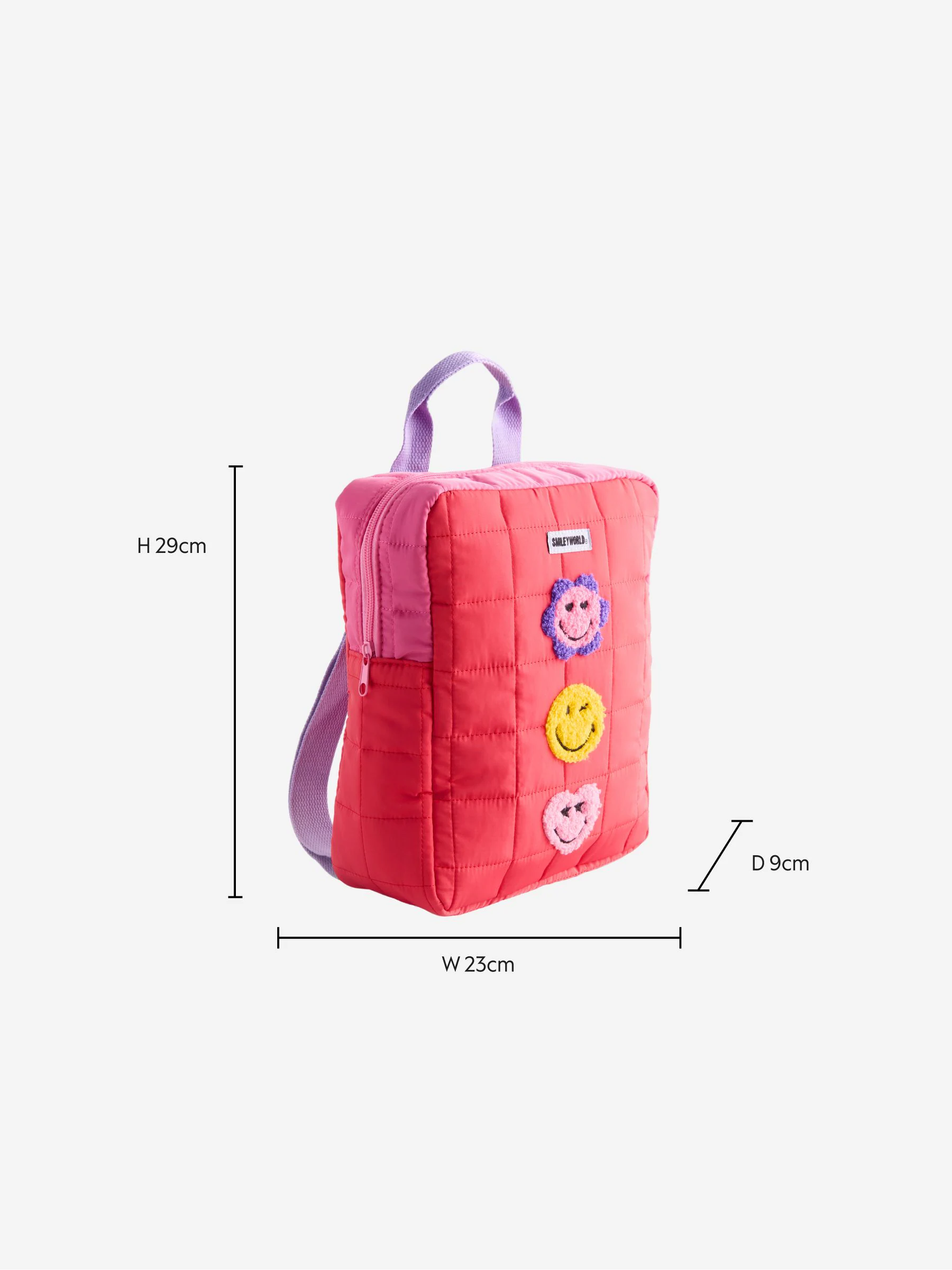 Rood - SmileyWorld® Rucksack