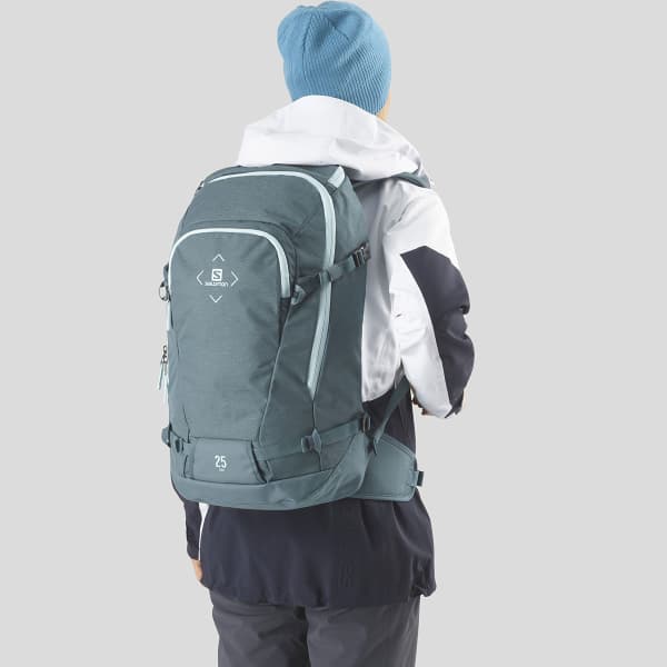 Sac à dos ski SALOMON SIDE 25 MALLARD BLUE