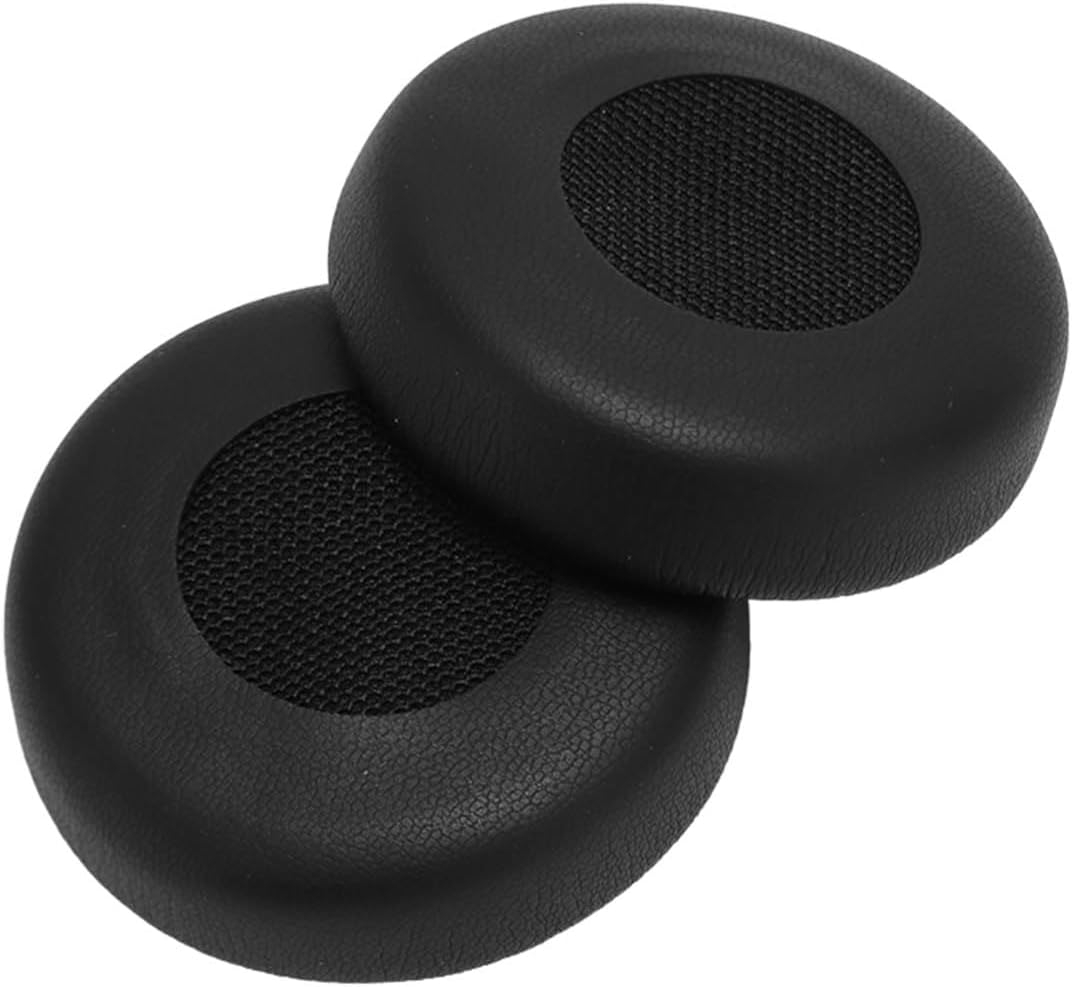 (2er Set) Jabra Evolve 20 / 20se / 30II / 40 / 65 Kopfhörer Ersatz Ohr Polster - Schwarz