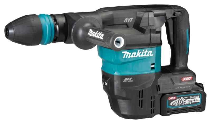 Makita HM001GM205 40V Max Breekhamer set (2x4.0Ah) in koffer met AWS zender