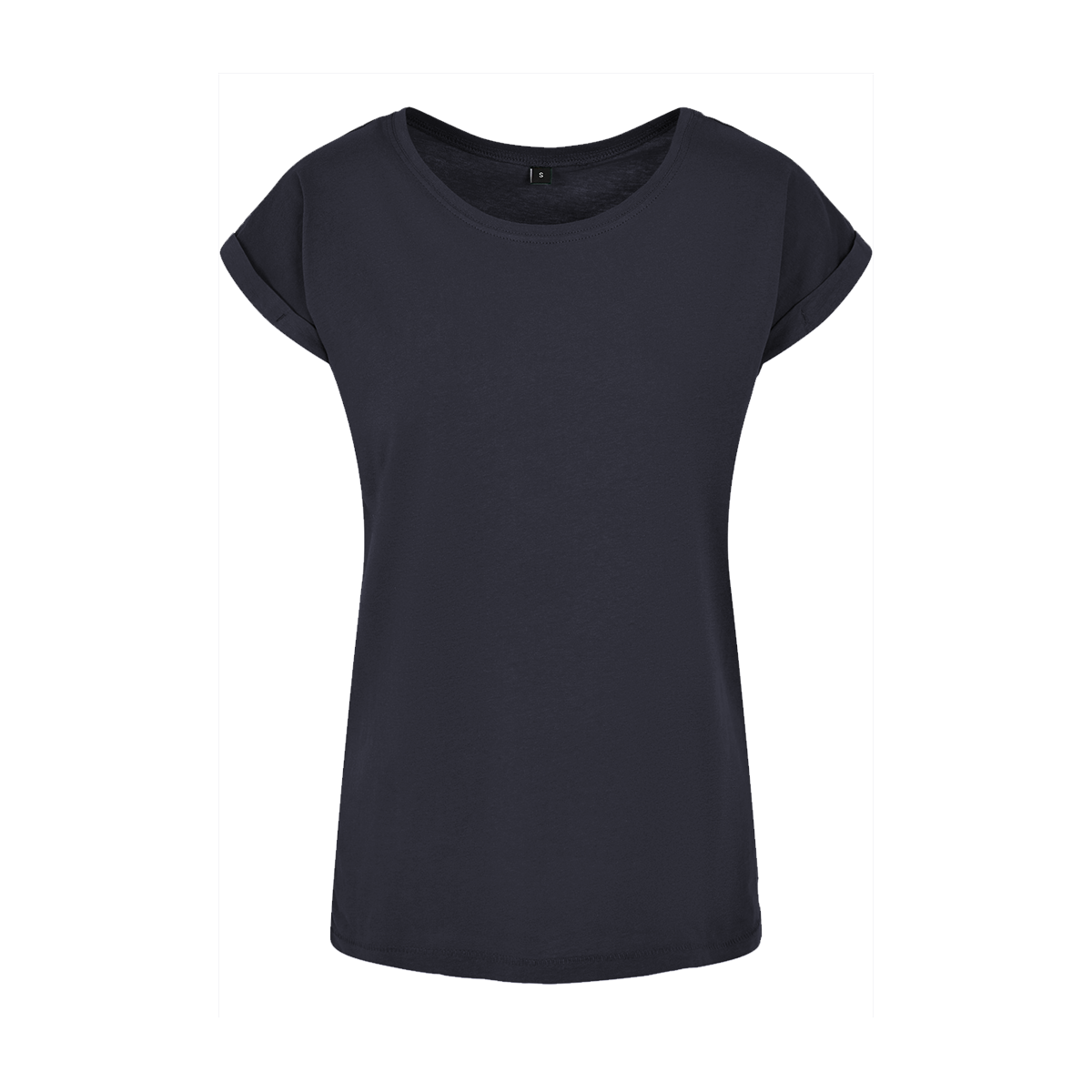 BUILD YOUR BRAND BY021 - T-shirt Femme Élégance Coton Léger
