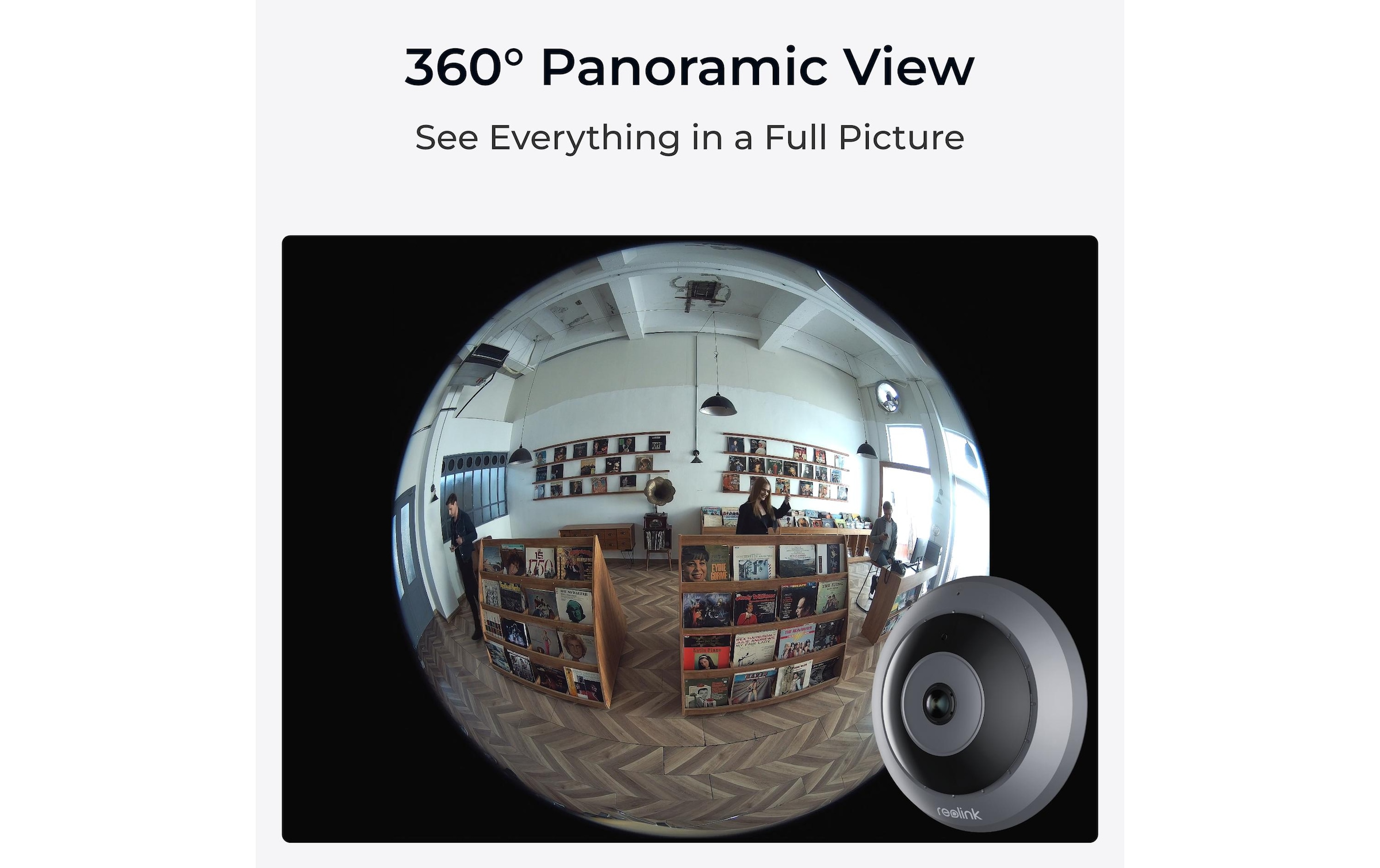 Reolink Überwachungskamera »Fisheye P520 PoE« Innenbereich