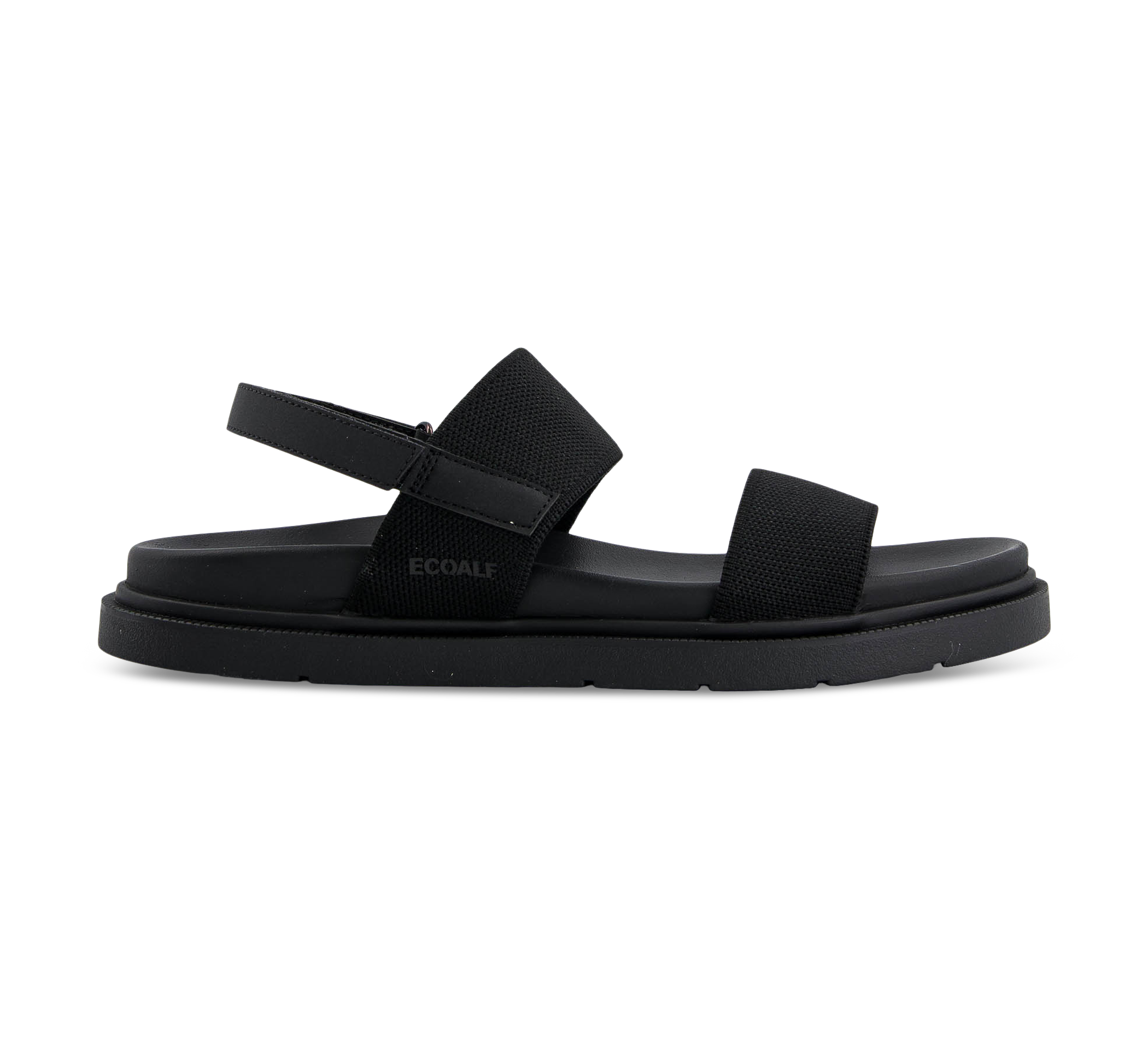 Ecoalf Riemchensandalen schwarz