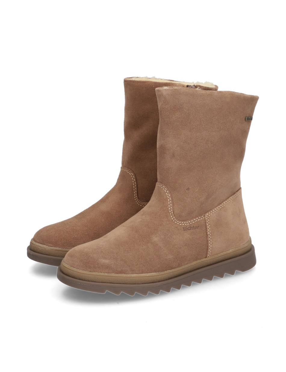 Veloursleder Stiefelette