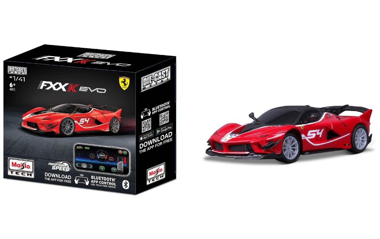 Rennwagen RC Power Racer Ferrari FXXK Evo BluetoothFerngesteuertes Spielzeug