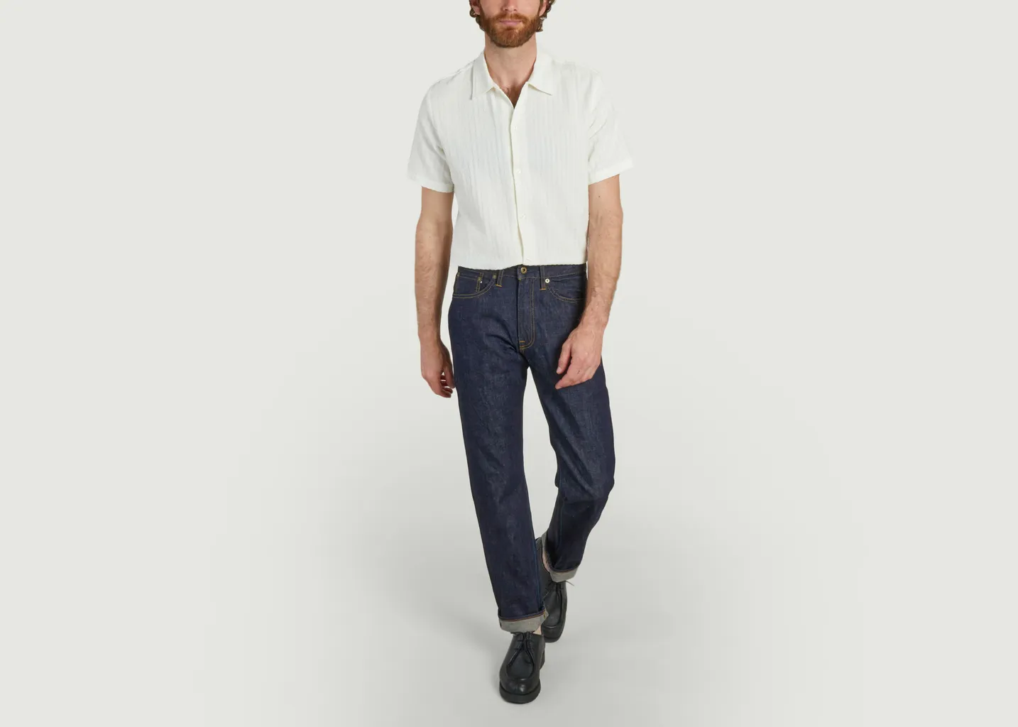 Jeans Selvedge Straight J404 12.5oz Japan Blue Jeans