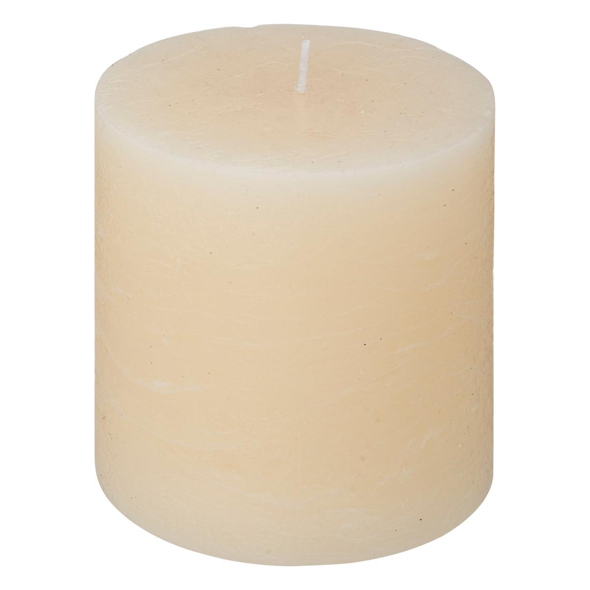 BOUGIE ROND OLIA IVOIRE D.10X10CM