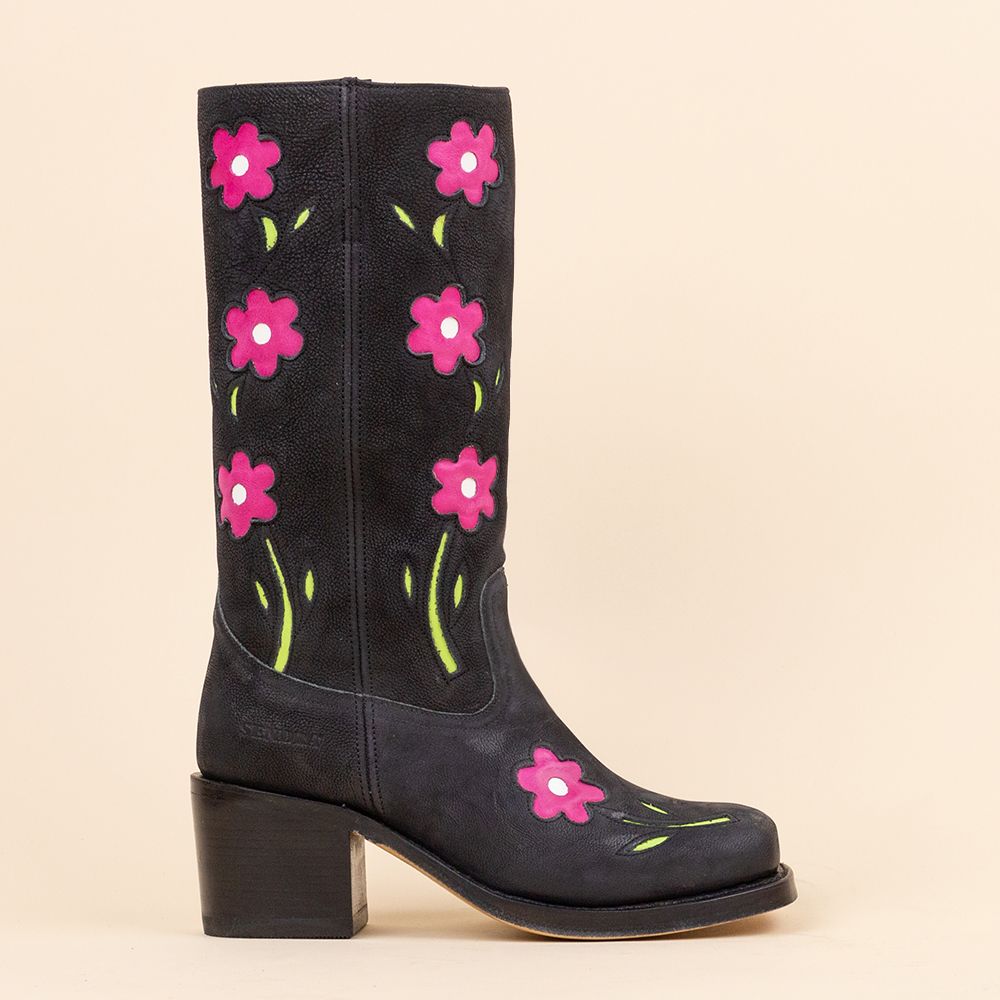 Sendra retro boots 4755 Negro
