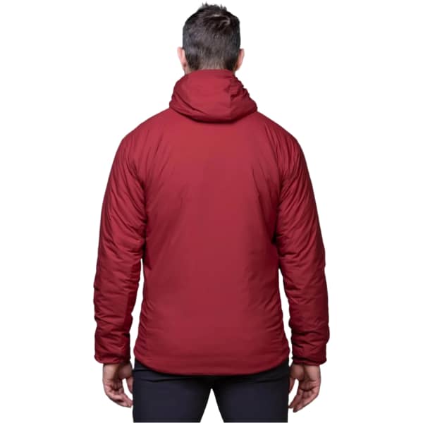 Doudoune randonnée MOUNTAIN EQUIPMENT ANDOLA HOODED M JKT MERLOT