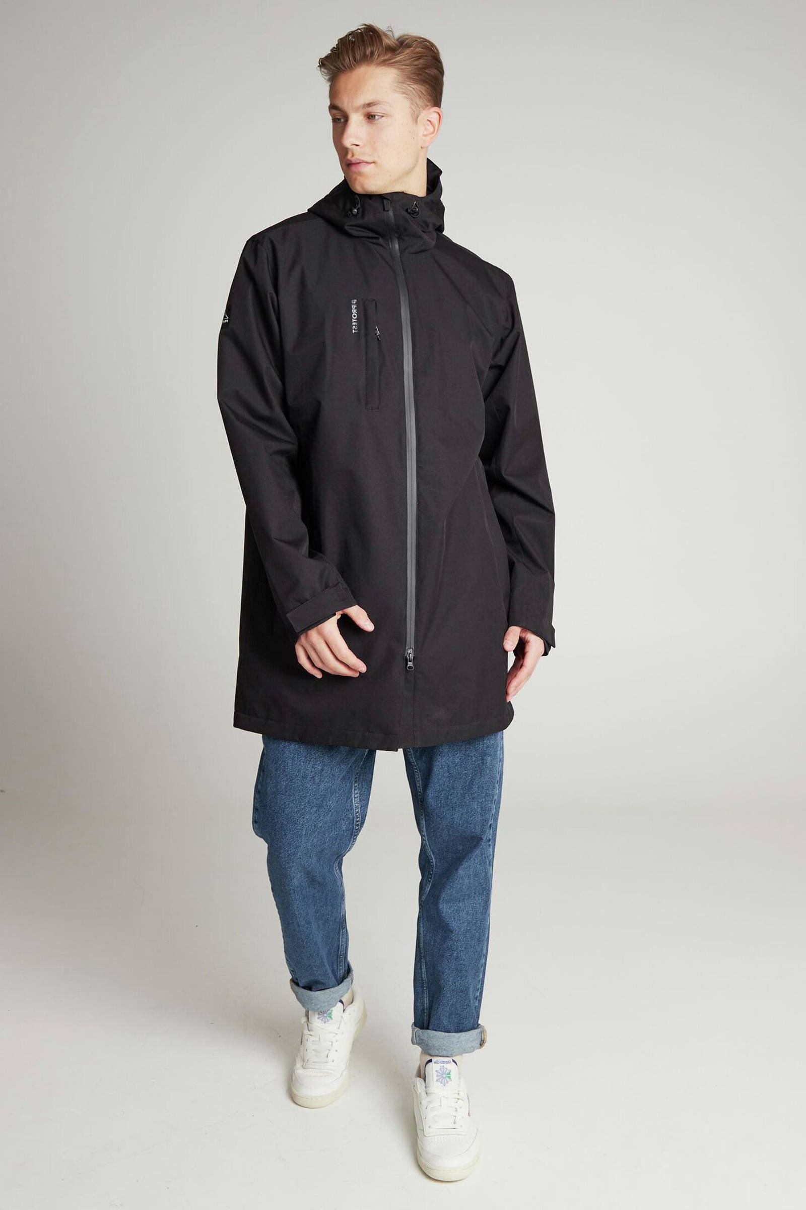 Protest outdoor jas Thoreau zwart
