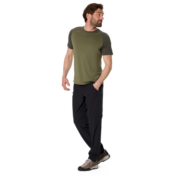 Heber Peak - MerinoCool165 EvergreenHe. T-Shirt - Haut en mérinos