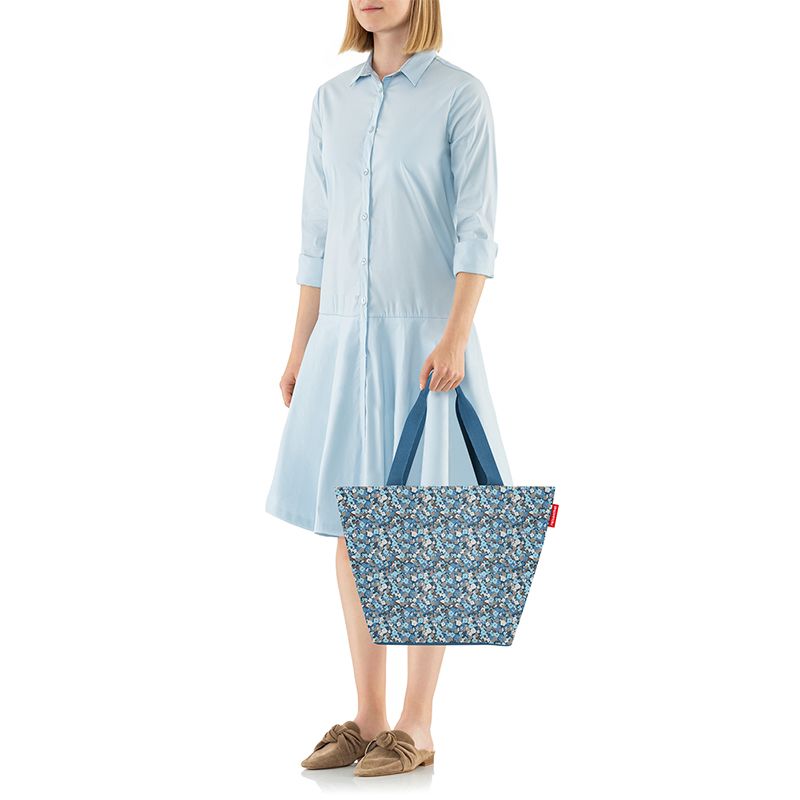 Sac shopping Shopper M 51 cm Viola Celeste