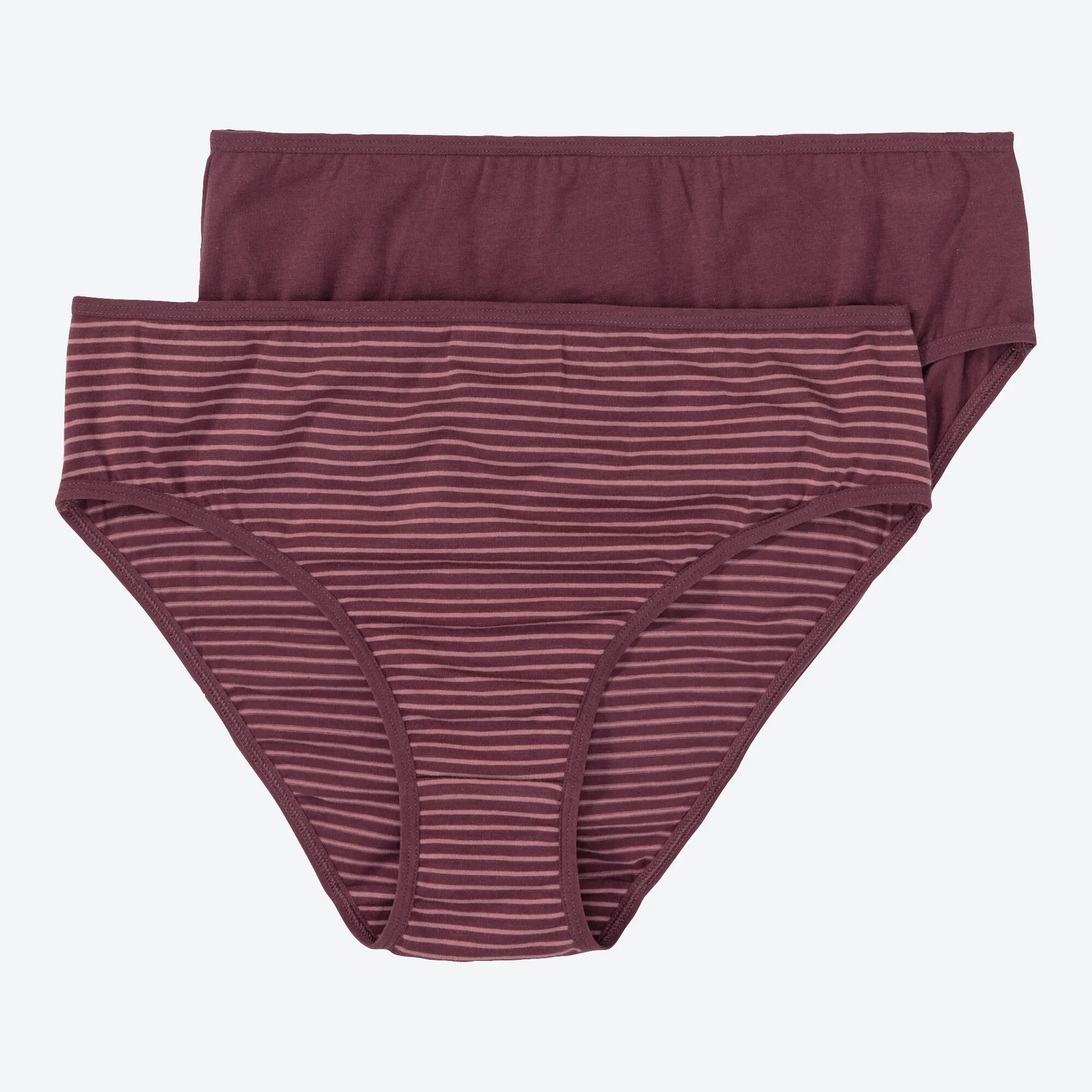 Damen-Rioslip mit Streifenmuster, 2er-Pack
