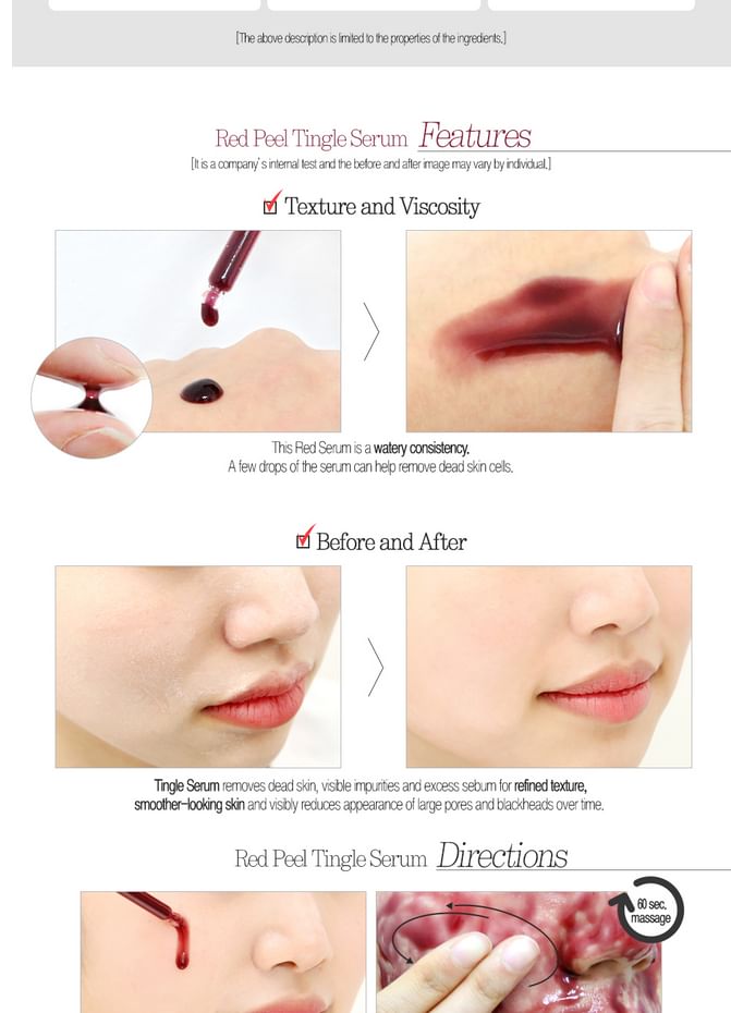 zo natuurlijk - Red Peel Tingle Serum Mini