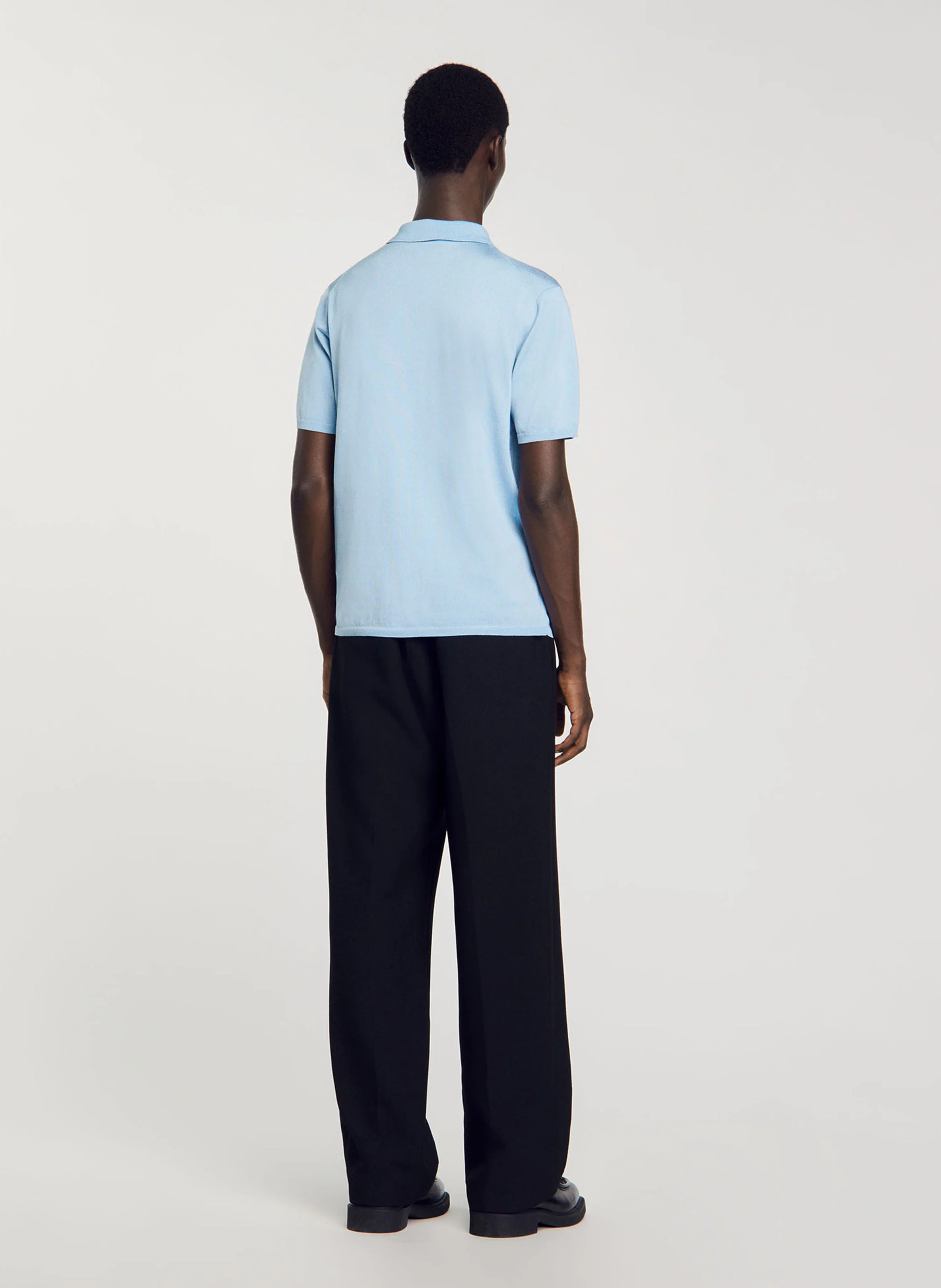 Polo regular fit| Bleu