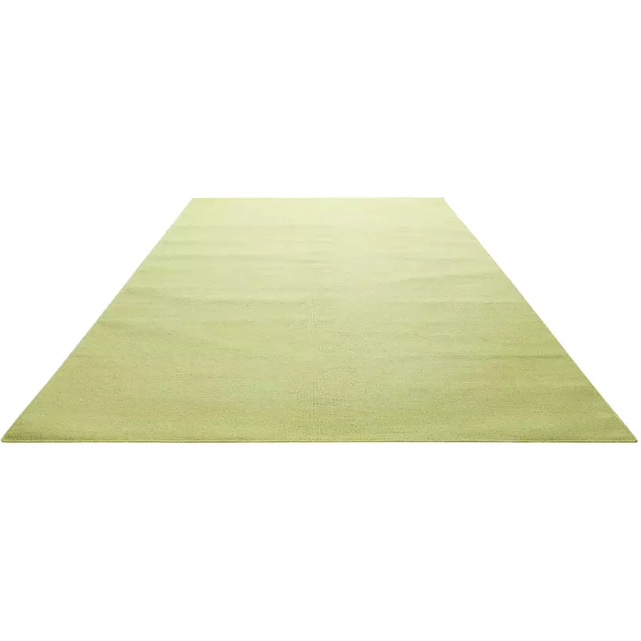 Green Looop Handweb-Teppich Nizza grün