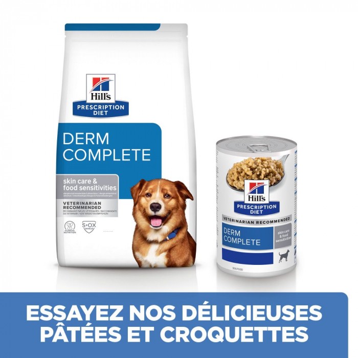 HILL'S Prescription Diet Derm Complete - Croquettes pour chien