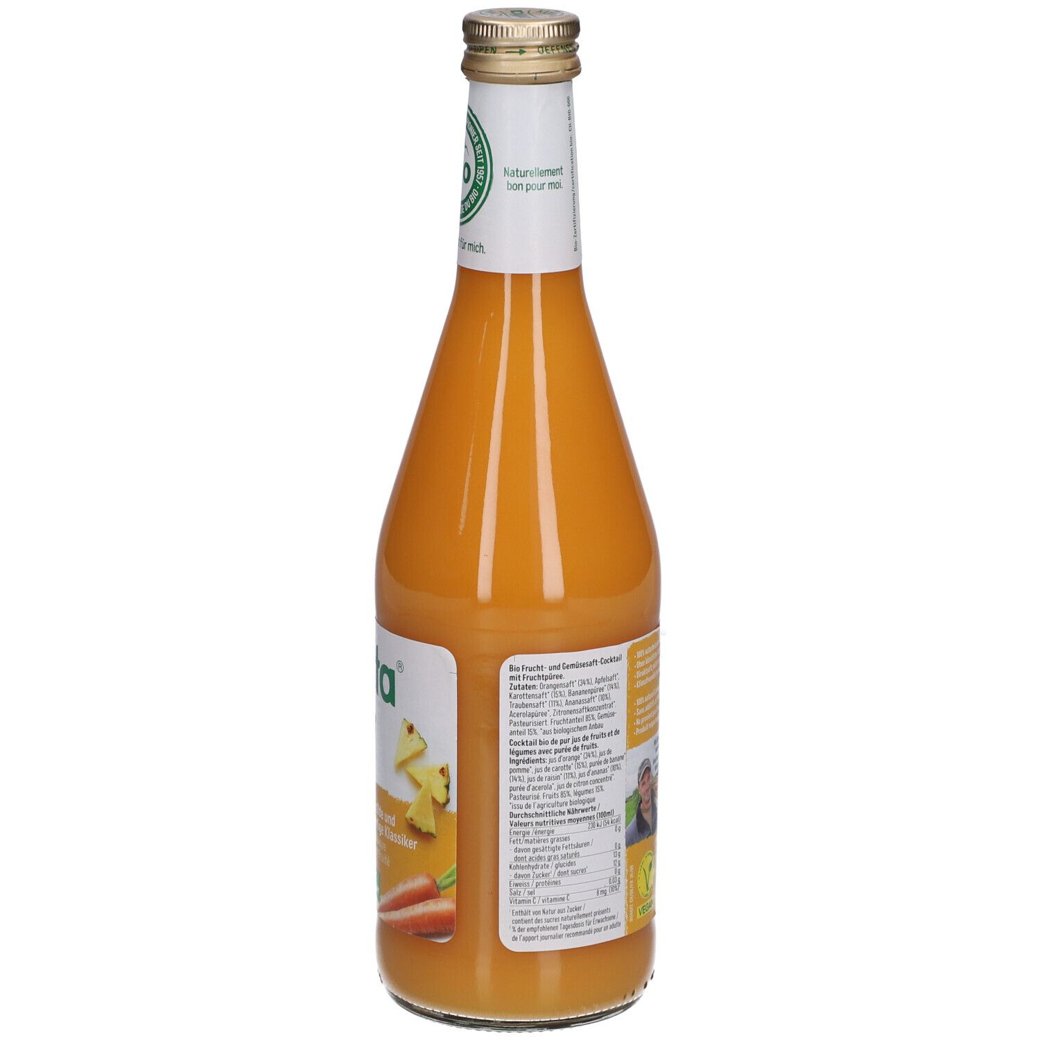 Biotta Vita 7 - Bio Saft aus Früchten & Gemüse für Safttage