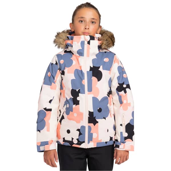 Veste de ski ROXY PIE GIRL PINK SALT PRIMA