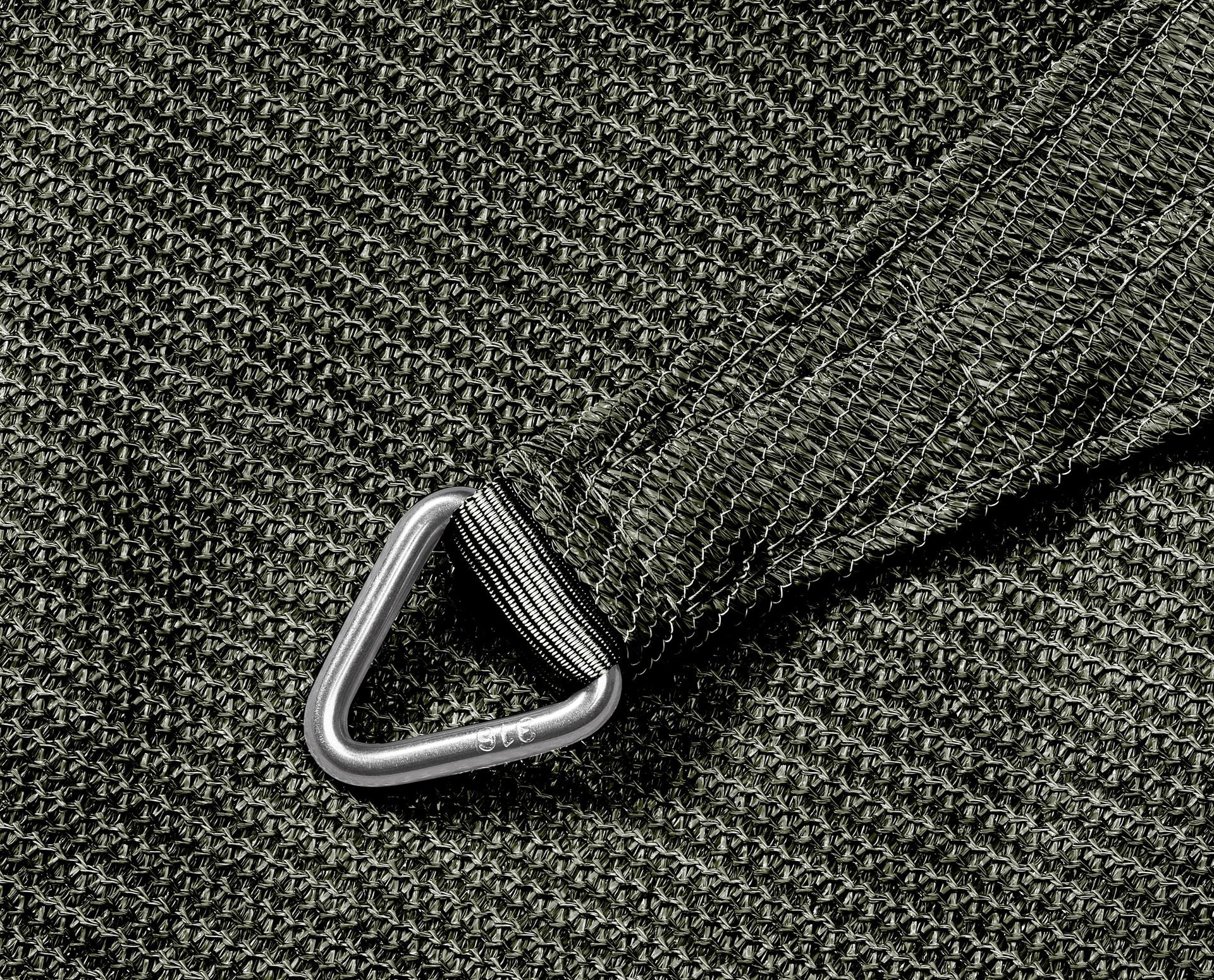 Platinum schaduwdoek Coolfit L570 x B400 x H400 cm - Olijfgroene