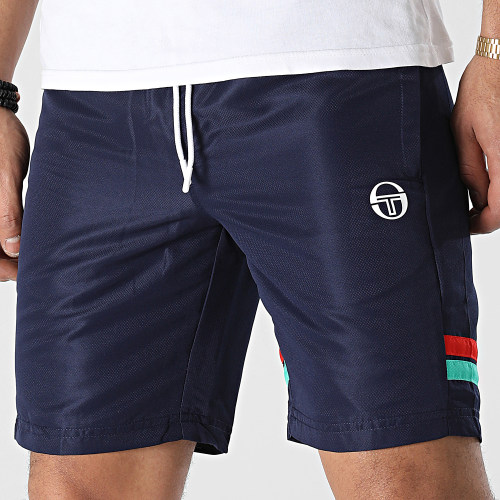 Short Jogging A Bande Jura 39971 Bleu Marine