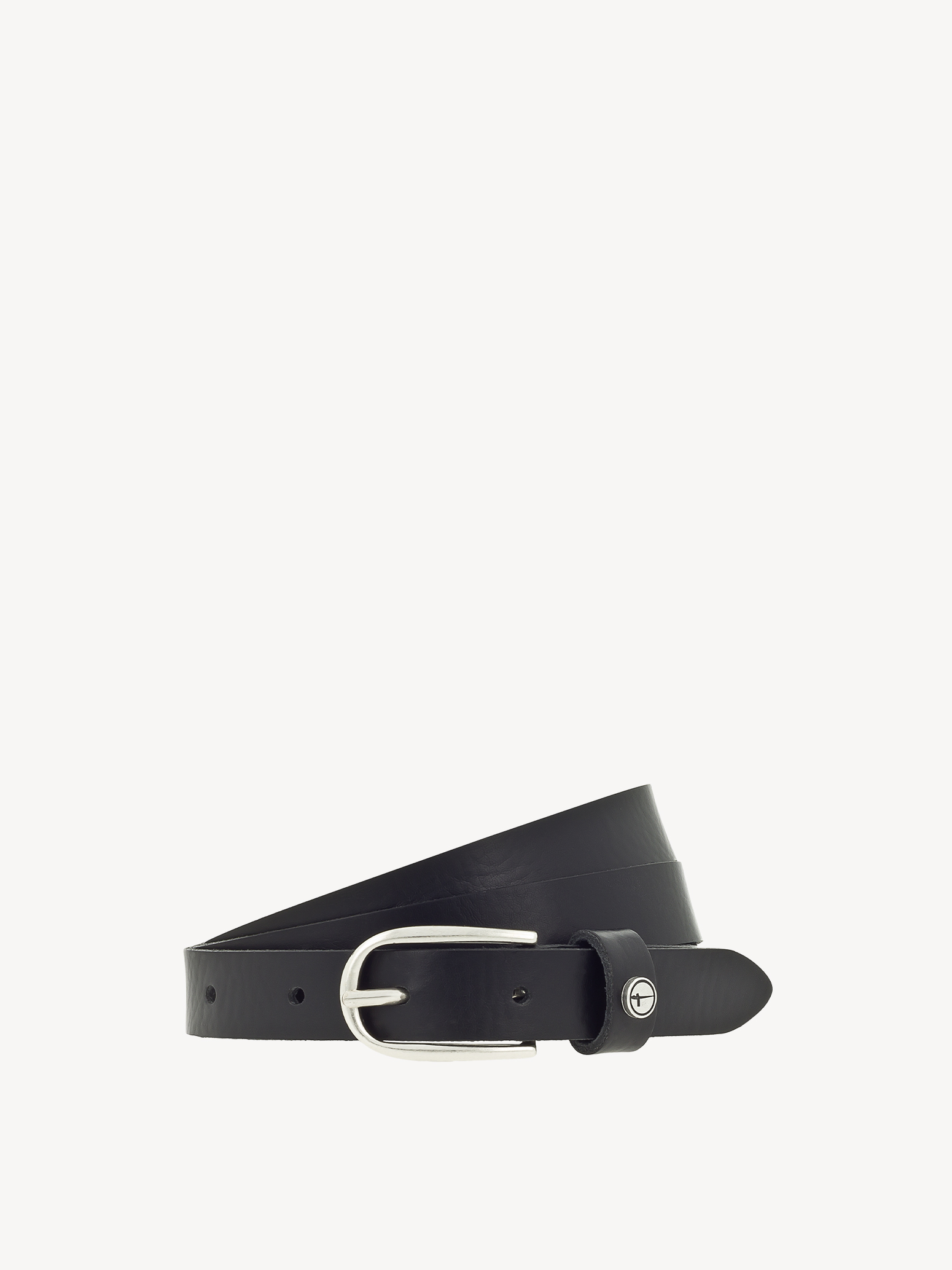 Leren Riem - zwart
