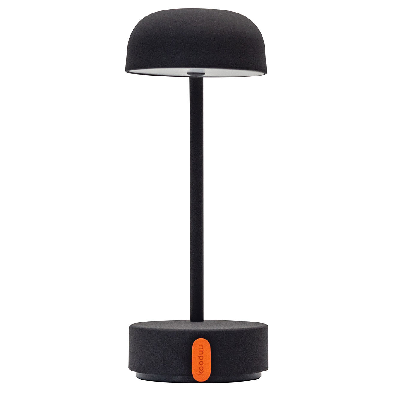 Kooduu Lampe de table rechargeable Fokus anthracite - 20x10x25 cm